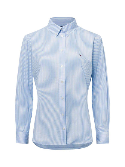Tommy Jeans Hemdbluse Damen Baumwolle gestreift