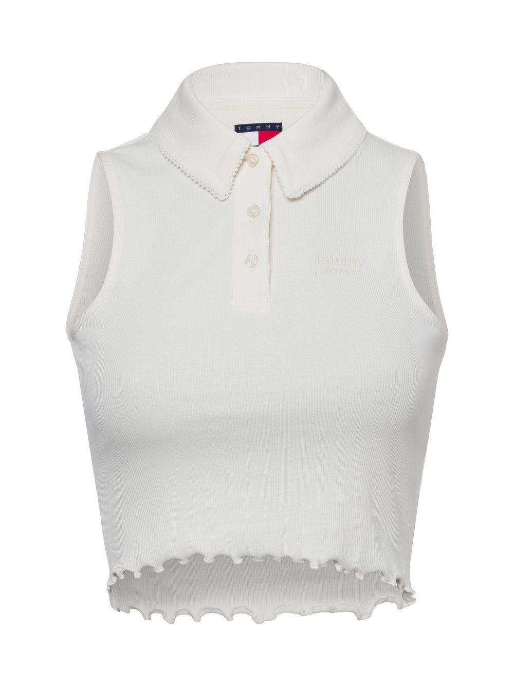 Tommy Jeans Crop Top Damen Baumwolle