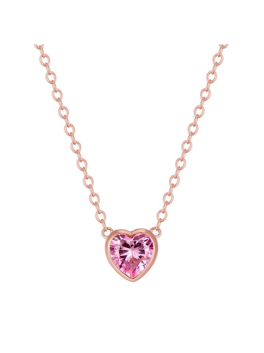 Trilani Halskette Damen Sterlingsilber roségold