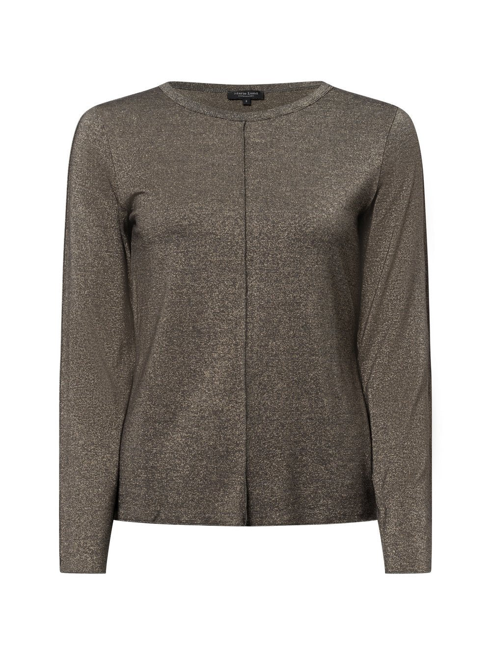 Marie Lund Langarmshirt Damen Viskose meliert