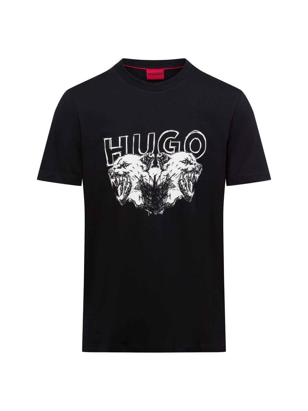 HUGO T-Shirt Herren Baumwolle bedruckt