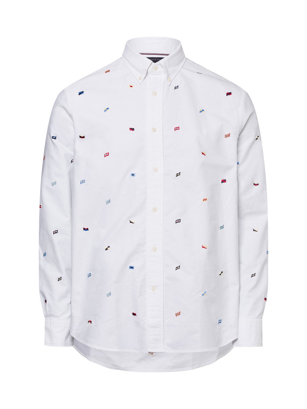 Tommy Hilfiger Freizeithemd Herren Comfort Fit Baumwolle gemustert