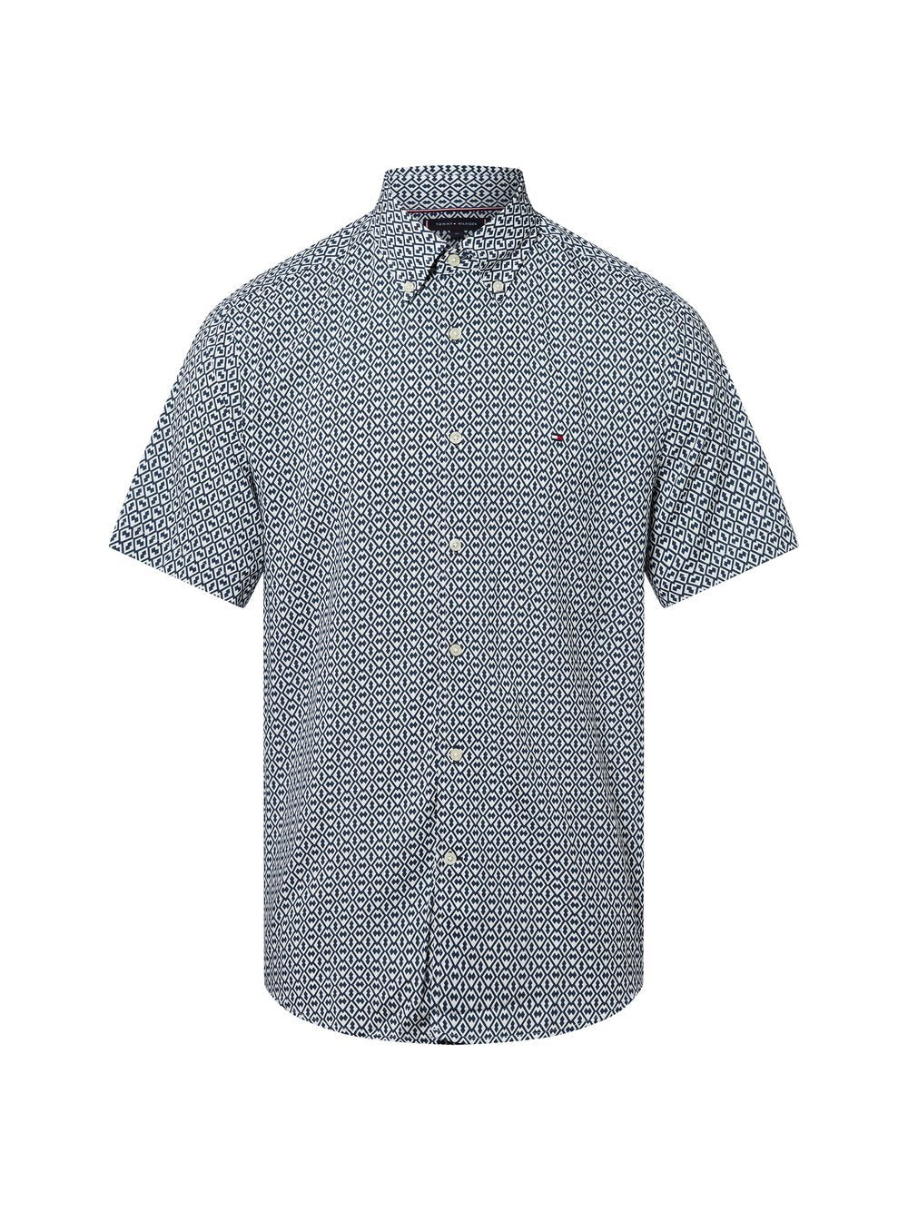 Tommy Hilfiger Hemd Herren Regular Fit Modal gemustert