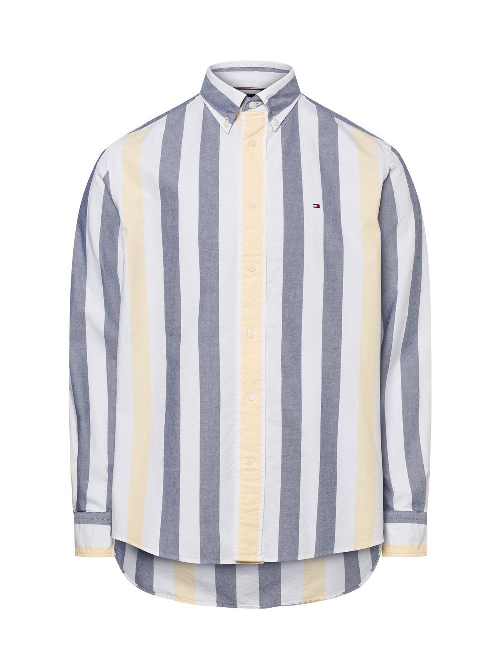 Tommy Hilfiger Freizeithemd Herren Comfort Fit Baumwolle gestreift