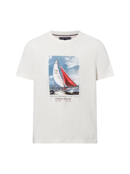 Tommy Hilfiger T-Shirt Herren Baumwolle bedruckt