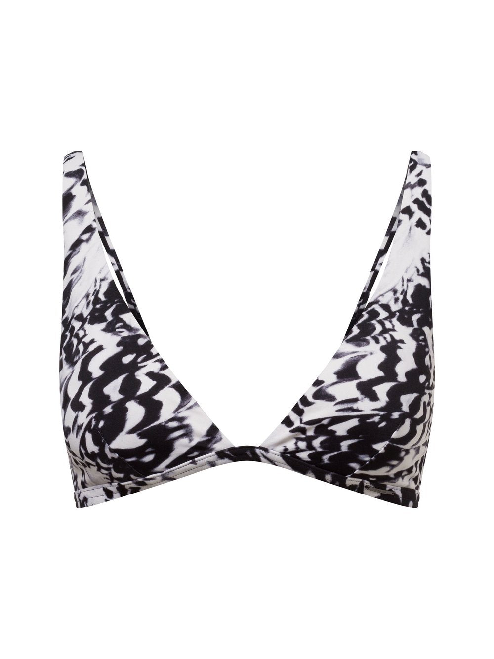 Calvin Klein Bikini-Top Damen gemustert