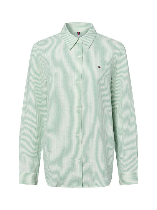 Tommy Hilfiger Leinenbluse Damen gestreift