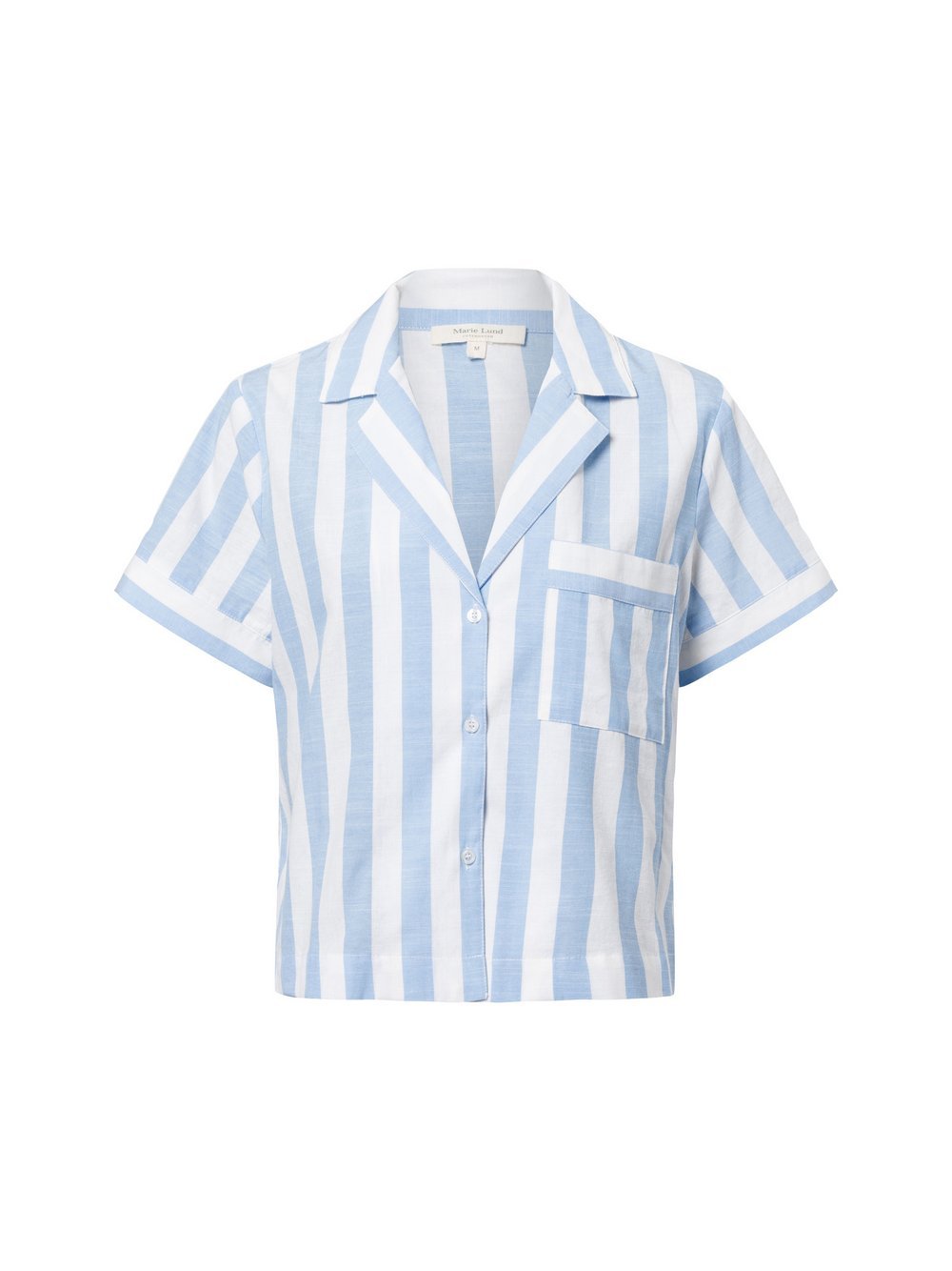 Marie Lund Nachtwäsche Damen Baumwolle gestreift