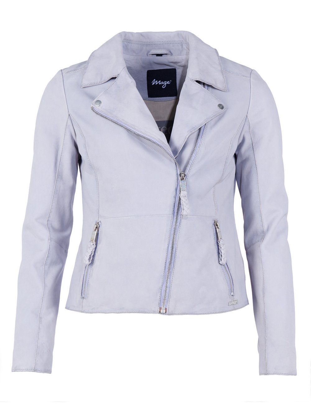 Maze Lederjacke Damen gemustert