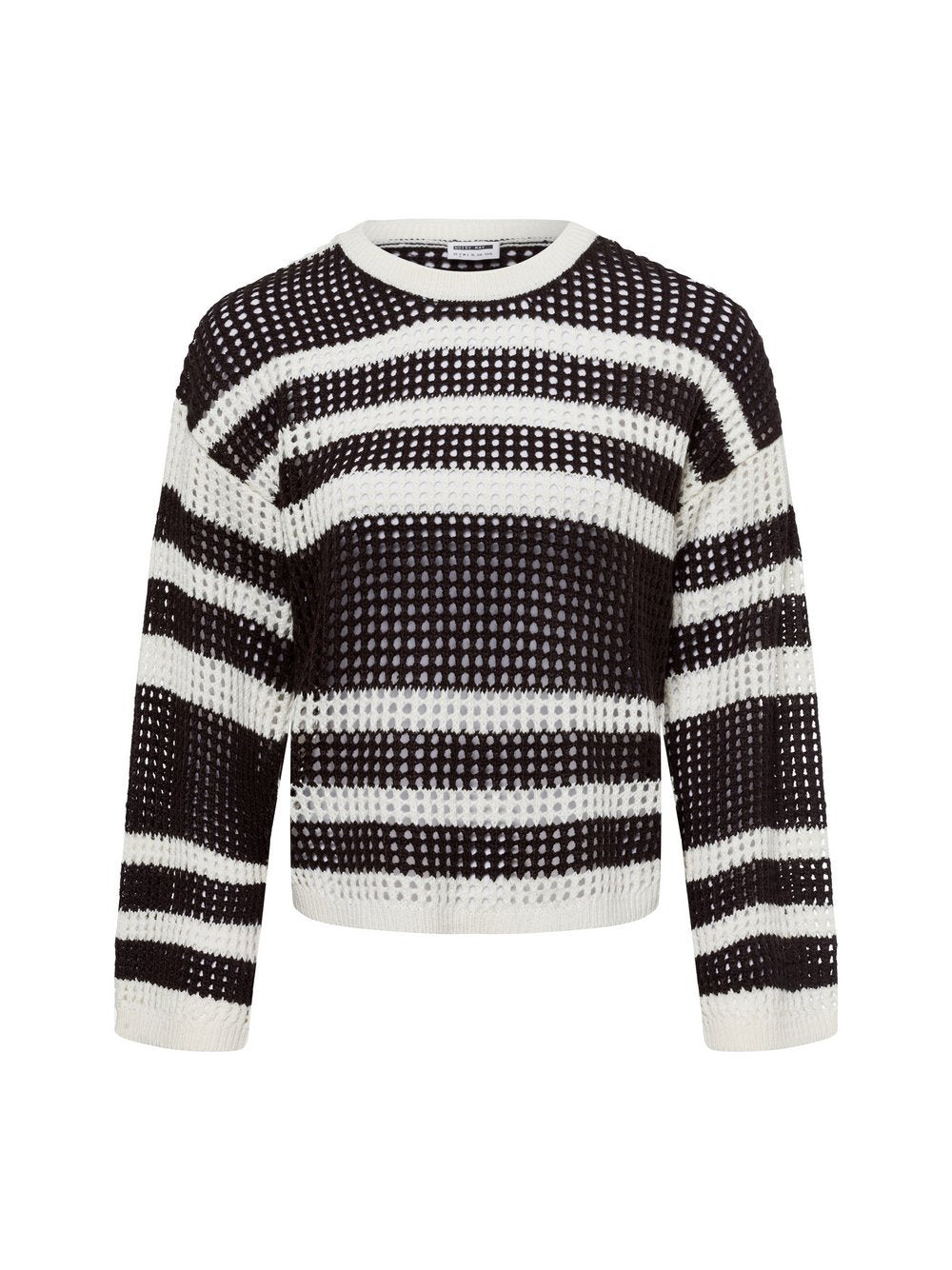 Noisy May Pullover Damen gestreift