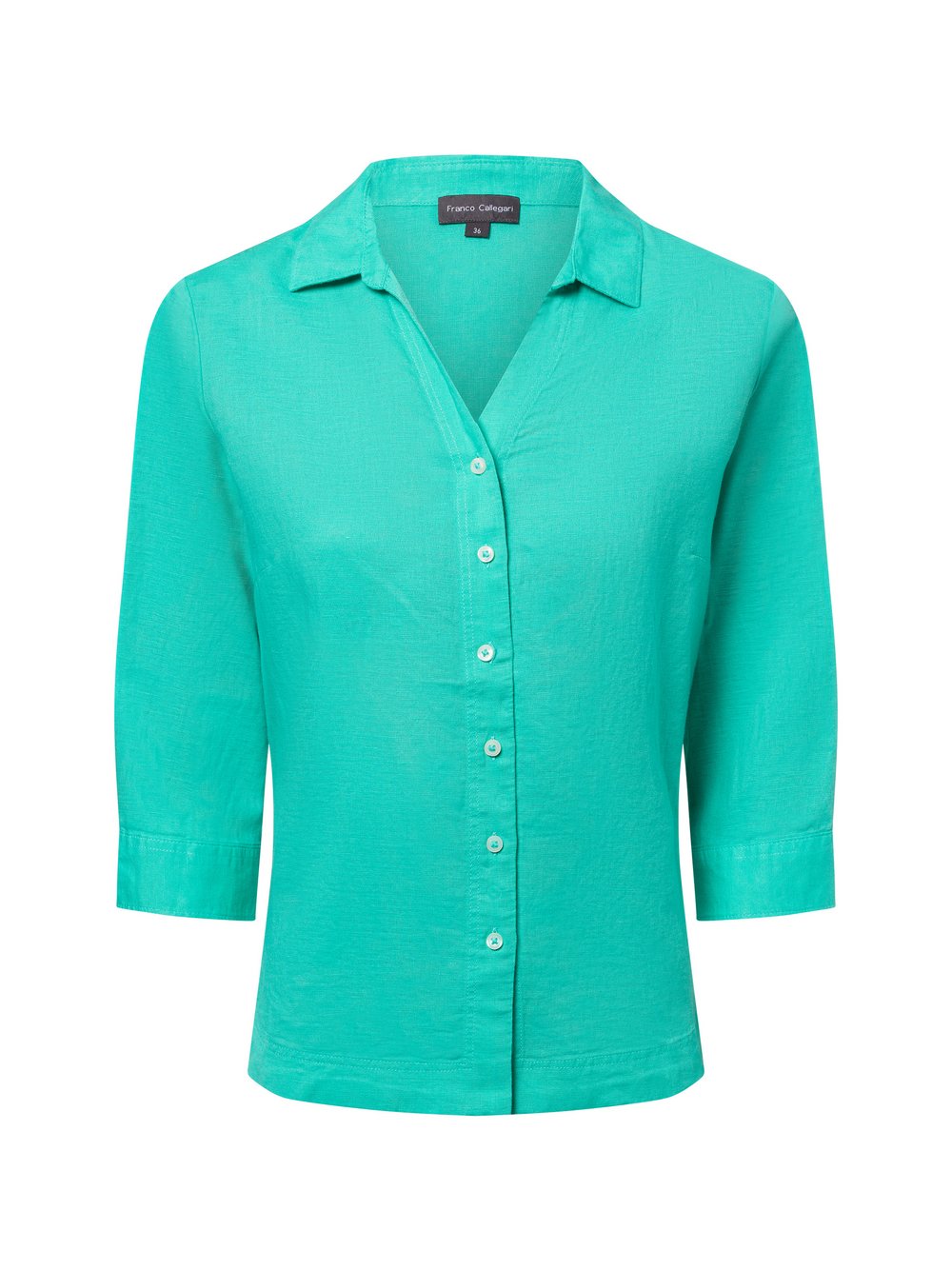 Franco Callegari Bluse Damen Leinen