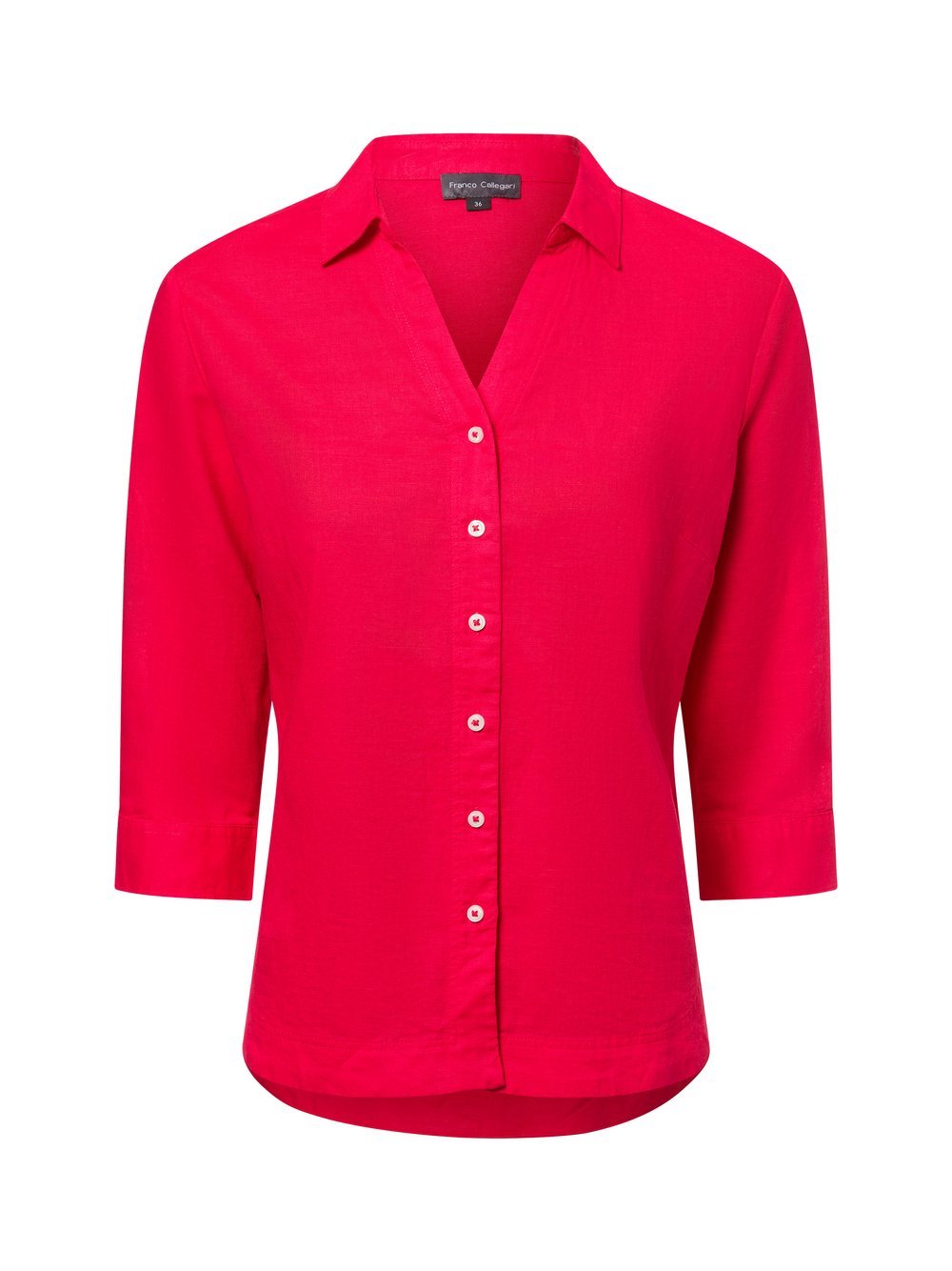 Franco Callegari Bluse Damen Leinen