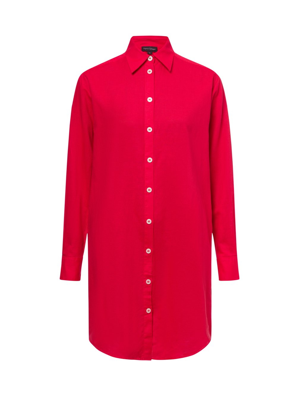 Franco Callegari Bluse mit Leinenanteil Damen Baumwolle