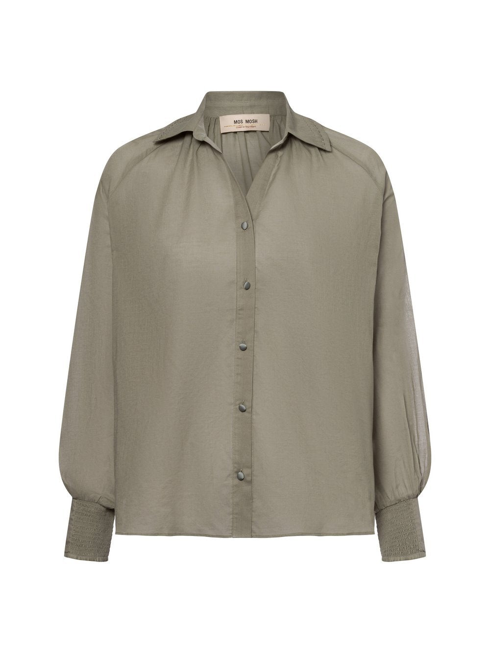 MOS MOSH Hemdbluse Damen Baumwolle