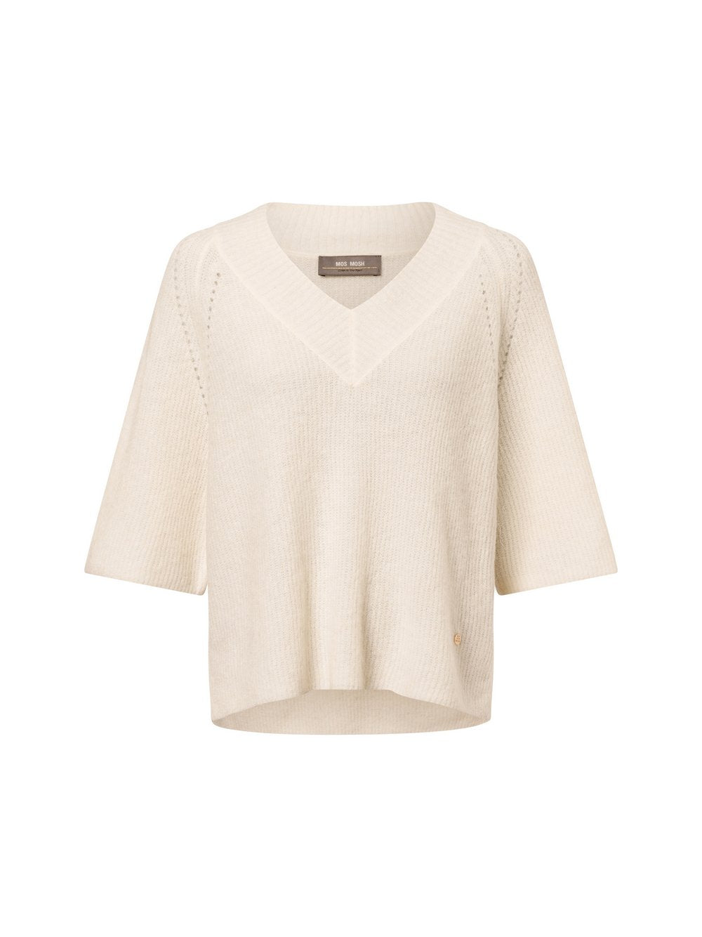 MOS MOSH Pullover mit Alpaka-Anteil Damen Wolle