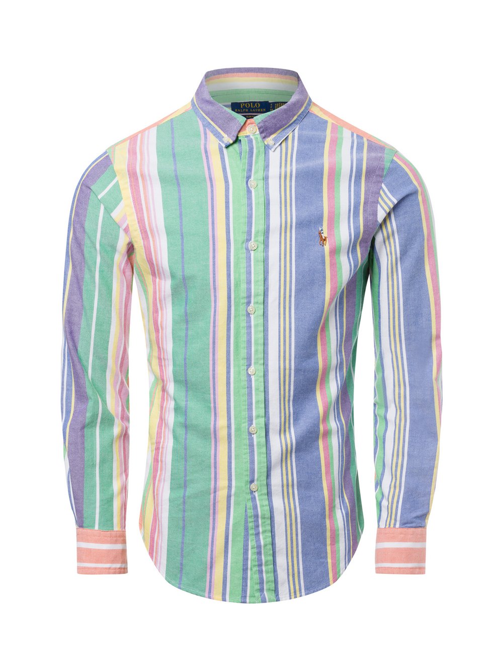 Polo Ralph Lauren Freizeithemd Herren Slim Fit Baumwolle gestreift