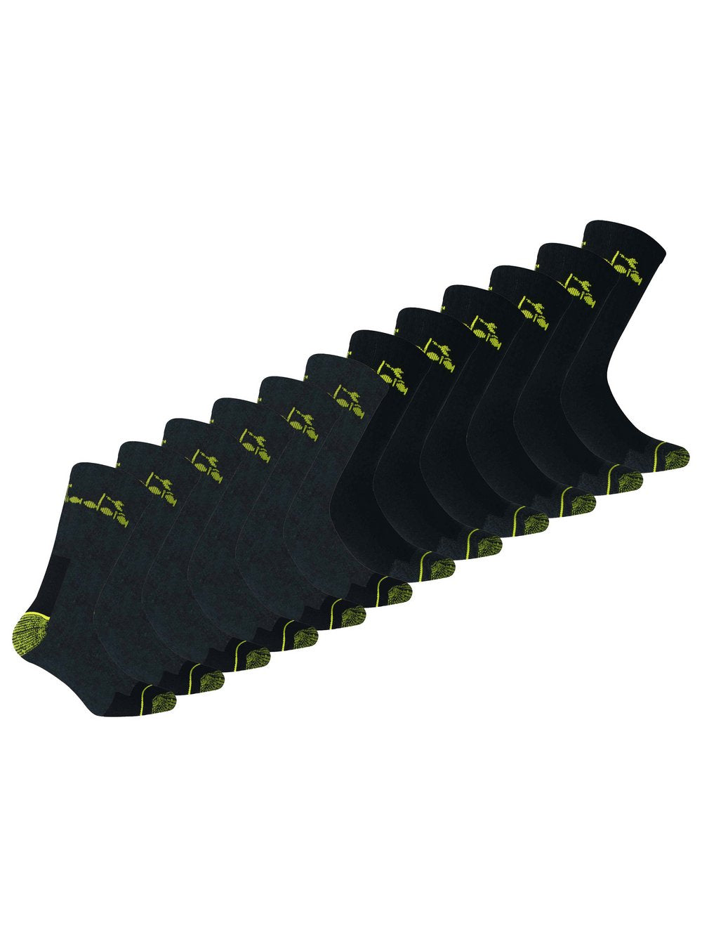 Diadora Socken 12er Pack Damen Baumwolle gemustert