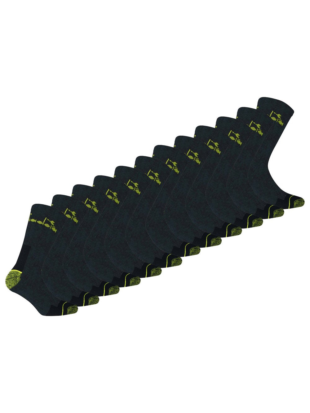 Diadora Socken 12er Pack Damen Baumwolle gemustert