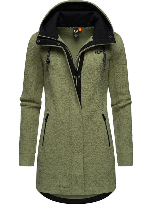 Ragwear Fellimitatmantel Damen