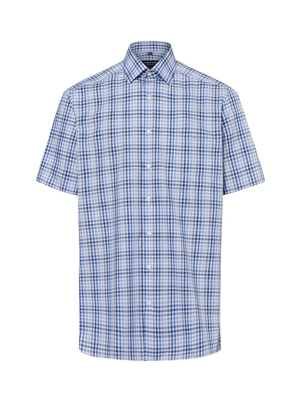 Andrew James Hemd Herren Regular Fit Baumwolle gestreift