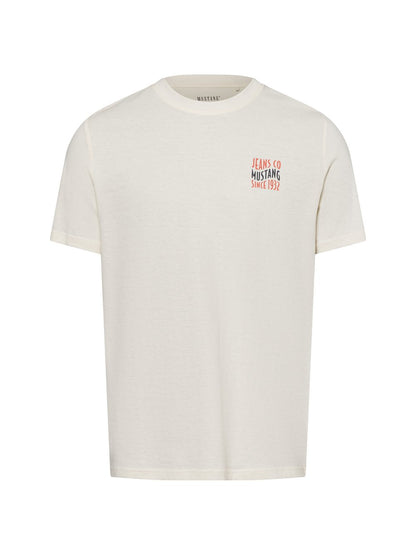 Mustang T-Shirt Herren Baumwolle