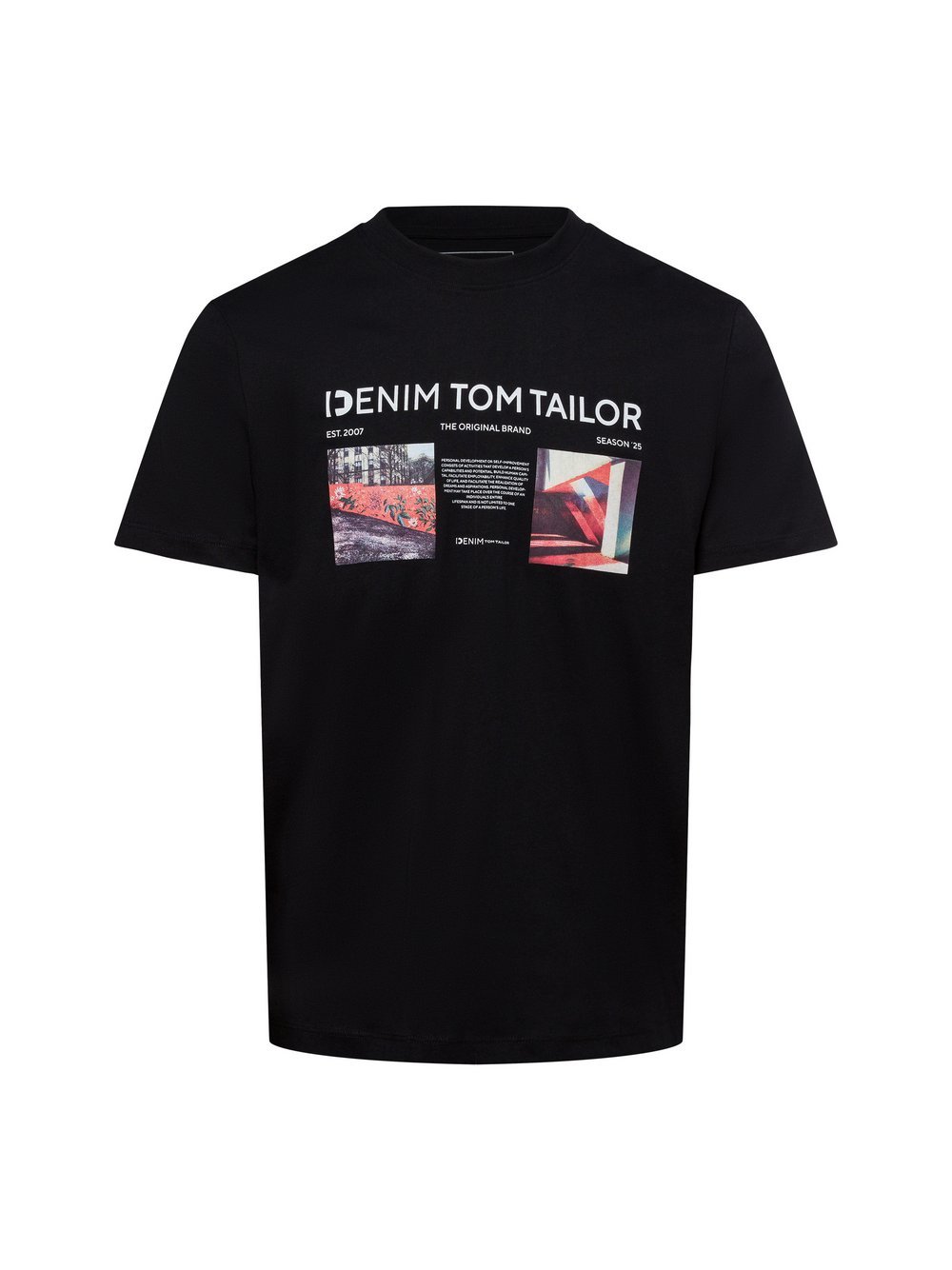 Tom Tailor Denim T-Shirt Herren Baumwolle bedruckt