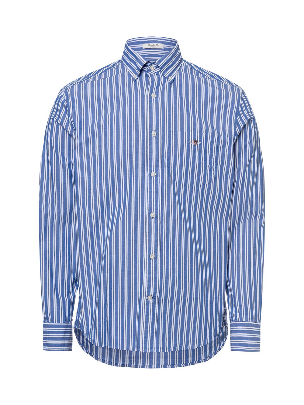 Gant Freizeithemd Herren Regular Fit Baumwolle gestreift