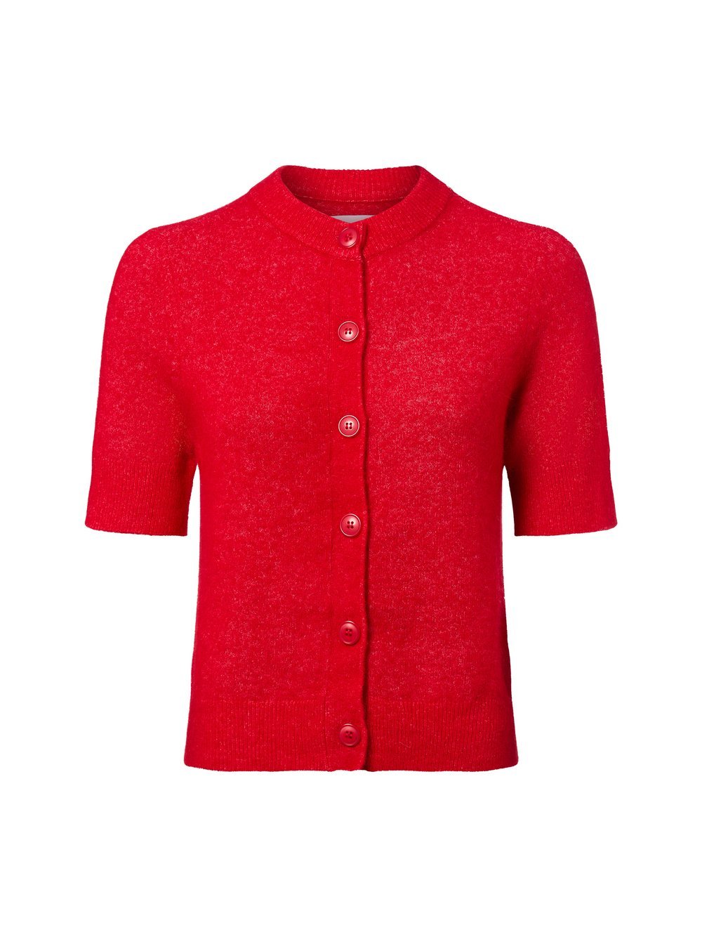 Samsøe Samsøe Strickjacke mit Alpaka-Anteil Damen Wolle