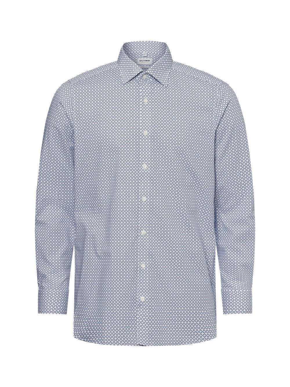 OLYMP Level Five Businesshemd Herren Slim Fit Baumwolle gemustert
