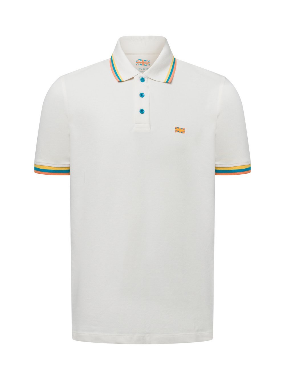 Finshley & Harding London Poloshirt Herren Baumwolle