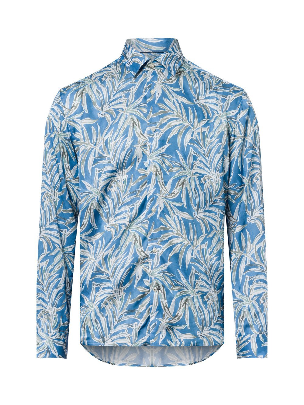 JOOP! Freizeithemd Herren Comfort Fit Viskose gemustert