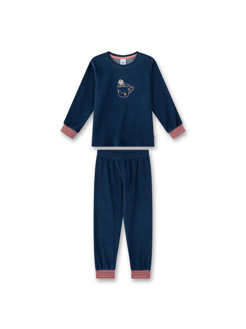 Sanetta Pyjama Mädchen Baumwolle bedruckt