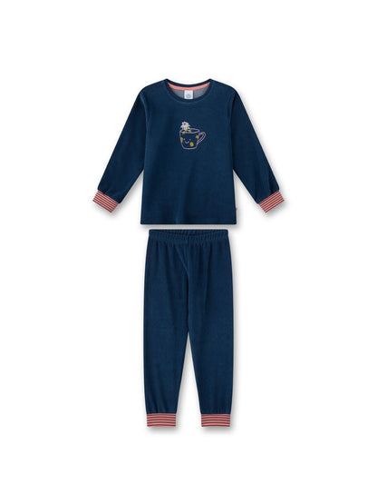Sanetta Pyjama Mädchen Baumwolle bedruckt