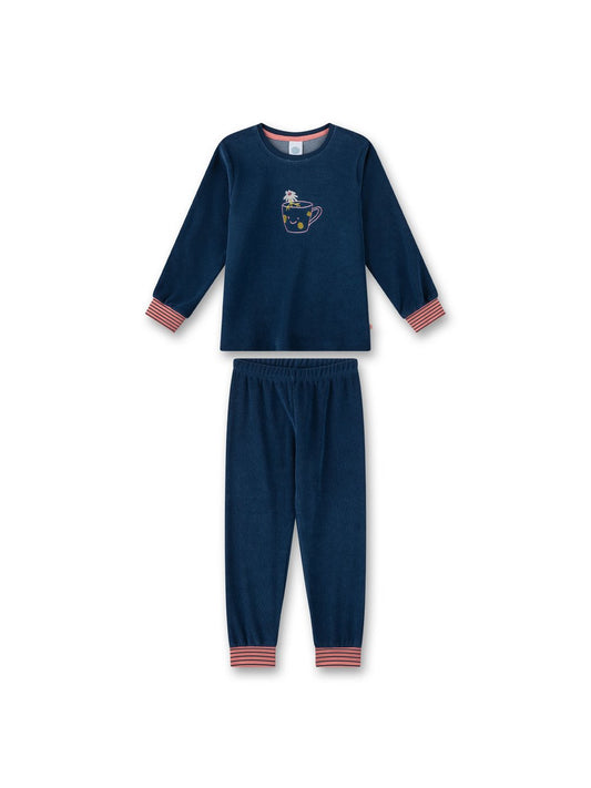 Sanetta Pyjama Mädchen Baumwolle bedruckt