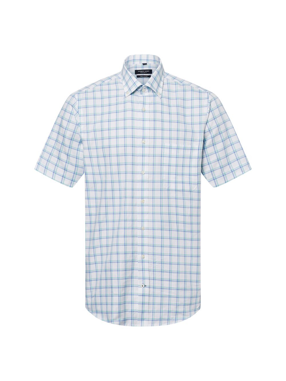 Andrew James Freizeithemd Herren Regular Fit Baumwolle gestreift