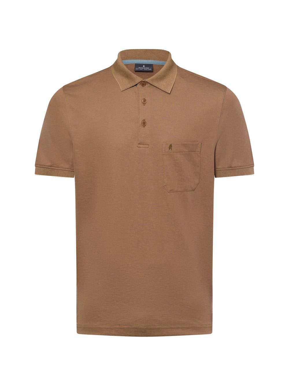 Ragman Poloshirt Herren Baumwolle