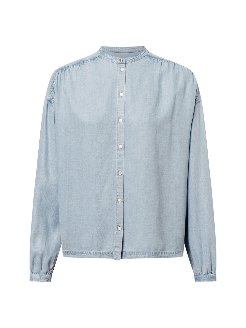 BOSS Jeansbluse Damen Lyocell