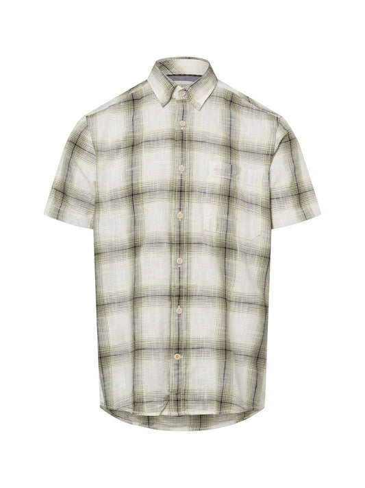 Camel Active Freizeithemd Herren Regular Fit Baumwolle kariert