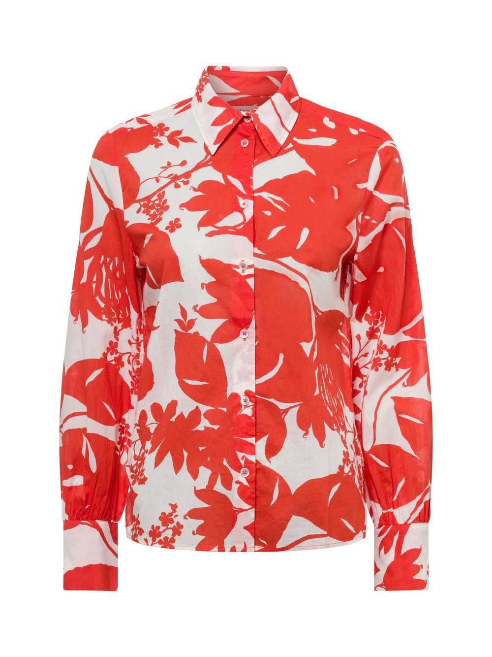 Marc O'Polo Hemdbluse Damen Baumwolle gemustert