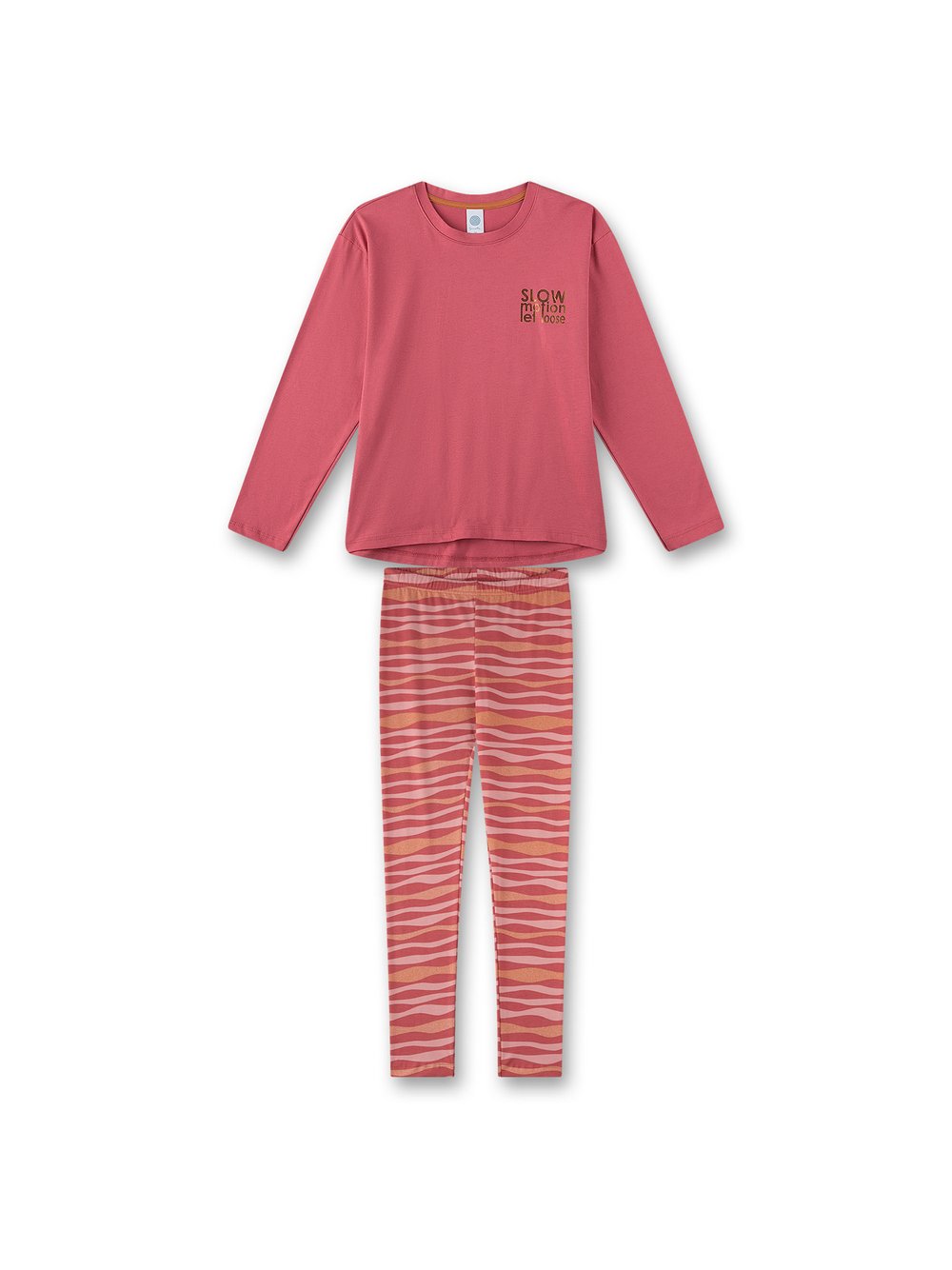 Sanetta Pyjama Mädchen Baumwolle bedruckt