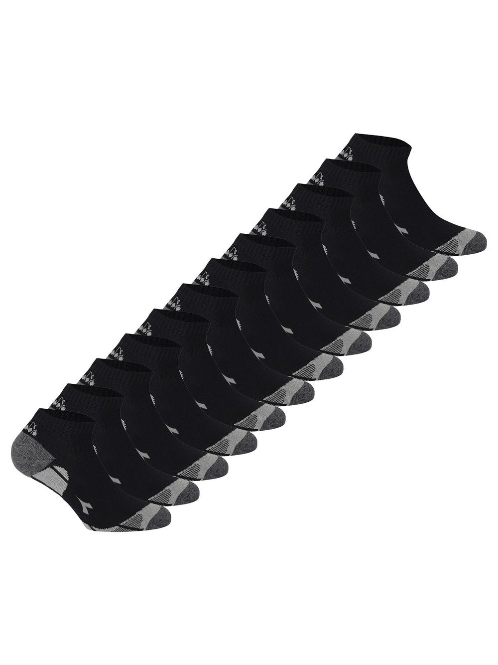 Diadora Socken 12er Pack Herren Baumwolle gemustert