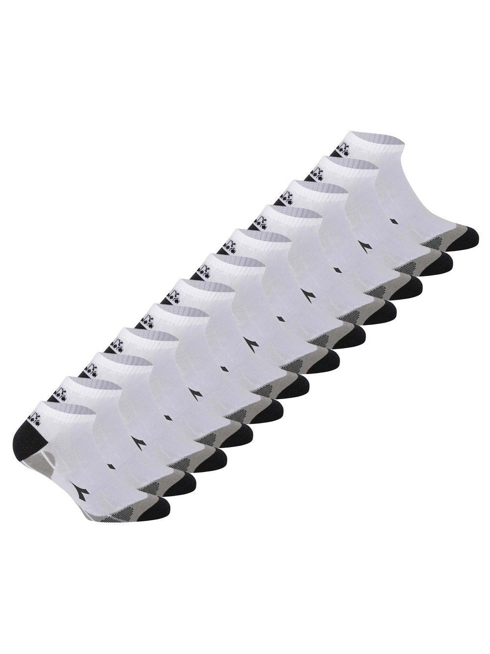 Diadora Socken 12er Pack Herren Baumwolle gemustert