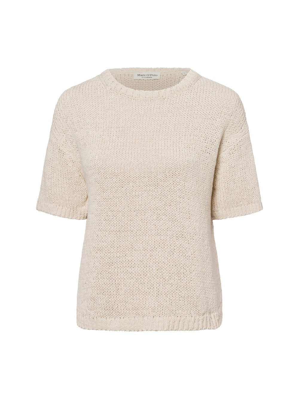 Marc O'Polo Kurzarm-Strickpullover Damen Baumwolle