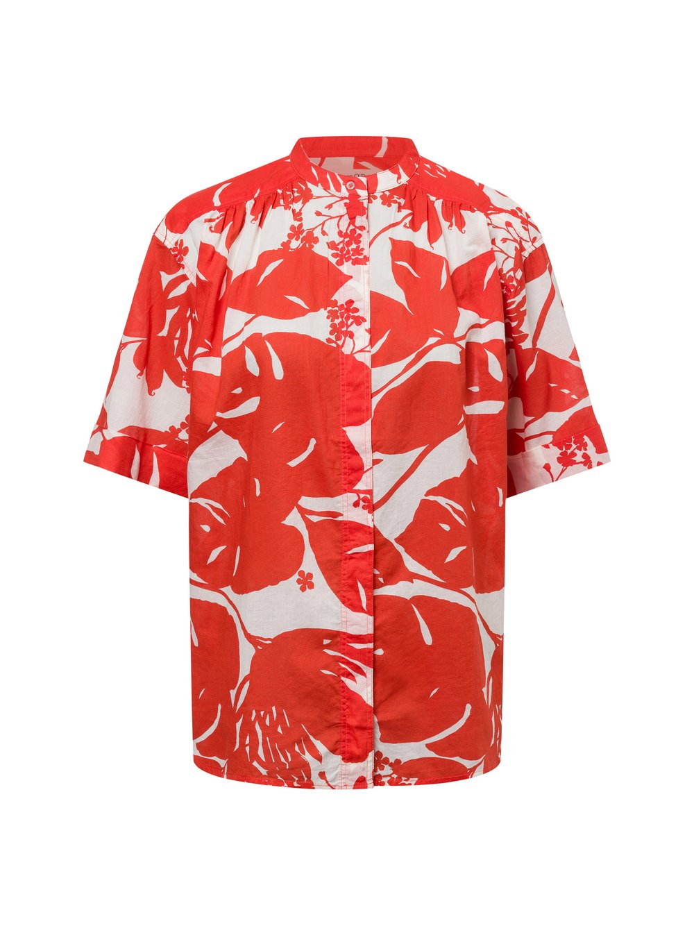 Marc O'Polo Hemdbluse Damen Baumwolle gemustert