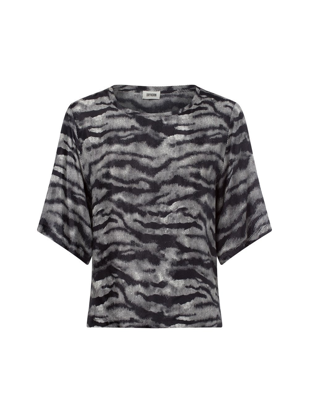 Drykorn Blusenshirt Damen Cupro gemustert