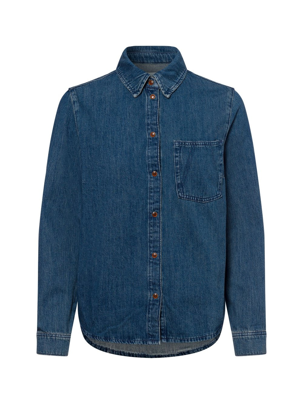 ARMEDANGELS Jeanbluse Damen Baumwolle