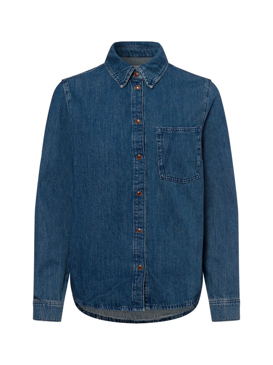 ARMEDANGELS Jeanbluse Damen Baumwolle
