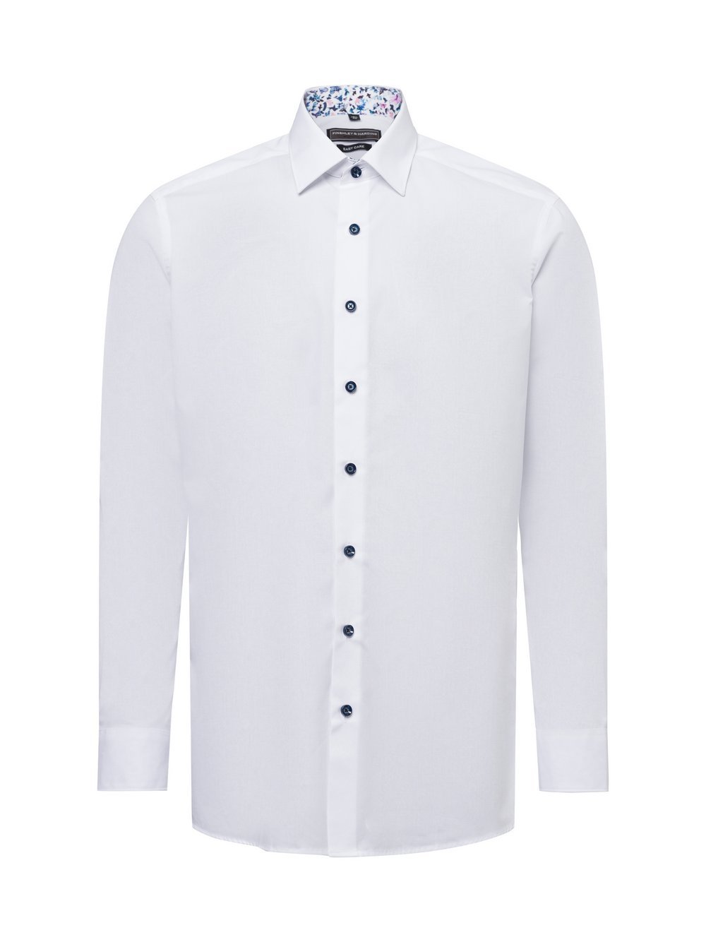 Finshley & Harding Businesshemd Herren Modern Fit Baumwolle