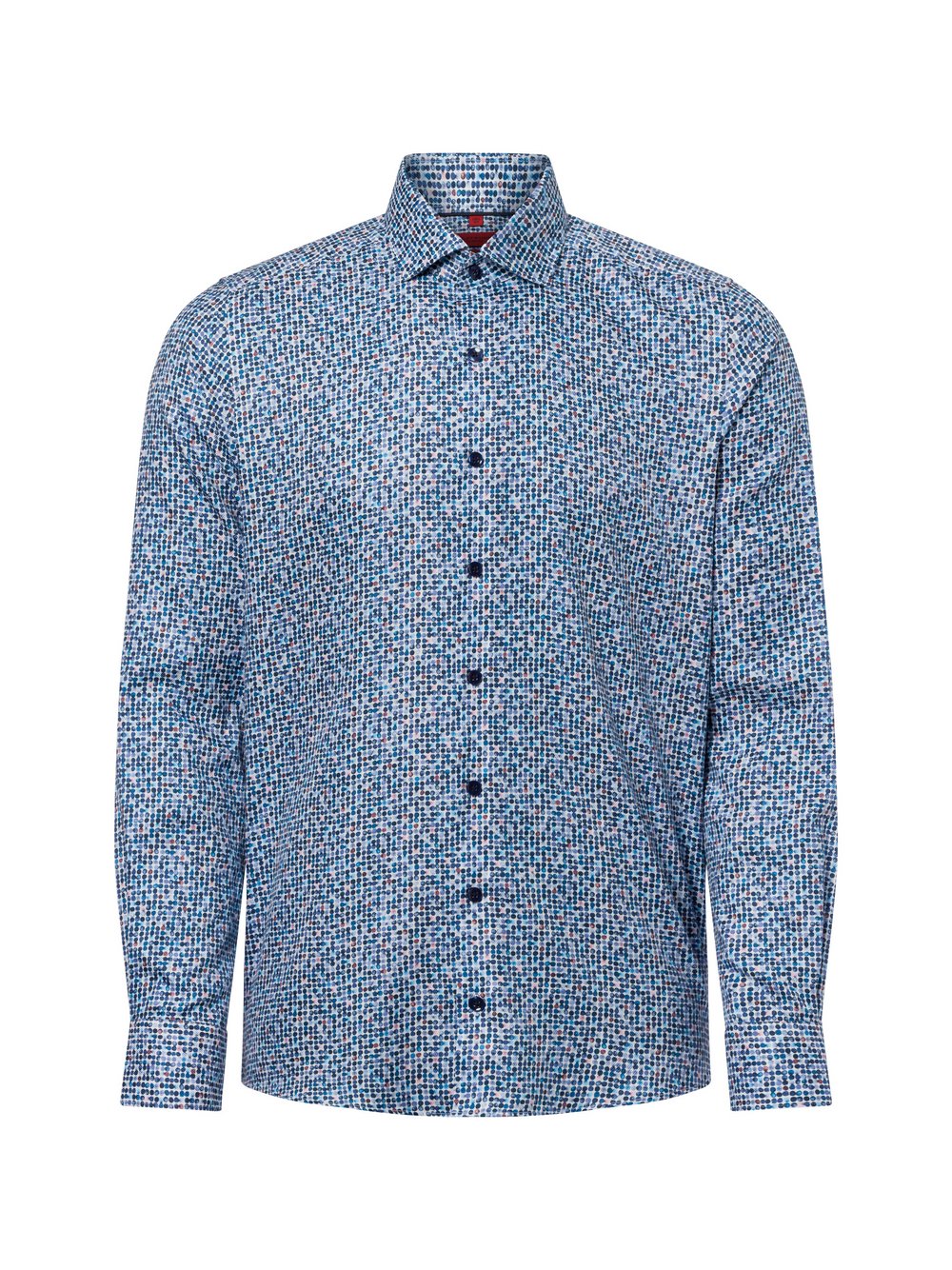 Finshley & Harding Businesshemd Herren Slim Fit Baumwolle gemustert