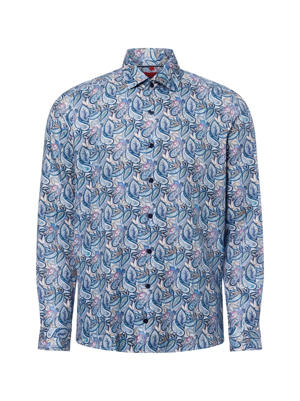 Finshley & Harding Businesshemd Herren Slim Fit Baumwolle gemustert